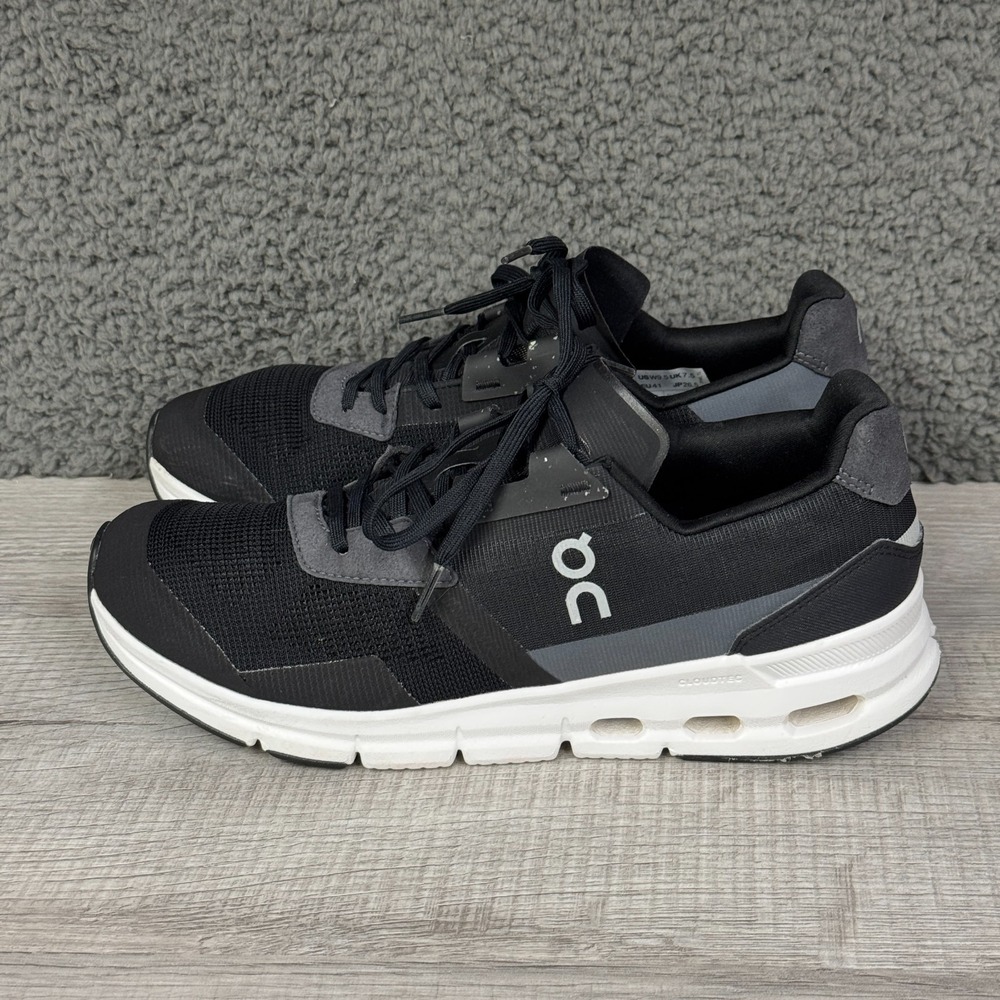 On Cloud Shoes Womens US 9.5 Black Cloudrift Sneakers Lace Running Walking Sport